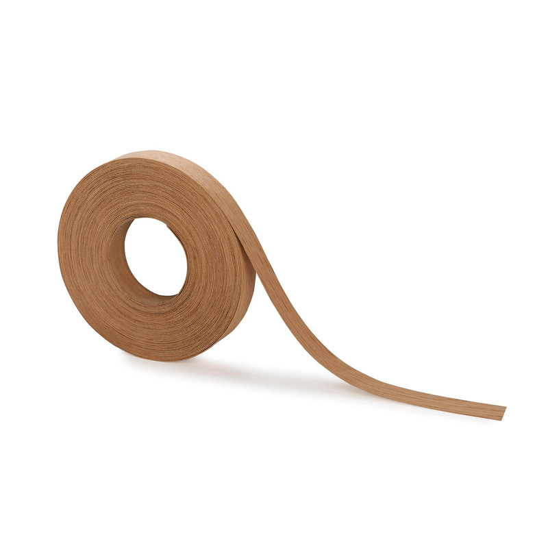 Pre-Glued Edge Banding Roll - Species:Oak White - Width:13/16" - Length:50&apos;